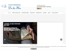 Tablet Screenshot of geriatricodelahoz.com